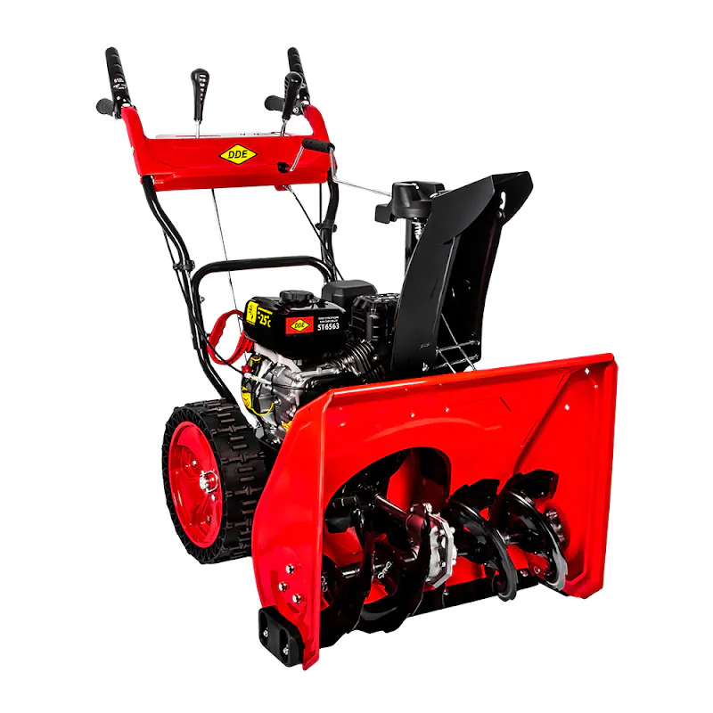 DDE ST6563 снегоуборщик бензиновый 6.5 л.с, ковш 61 см, выброс 11 м, 4 вперед/1 назад 796-665