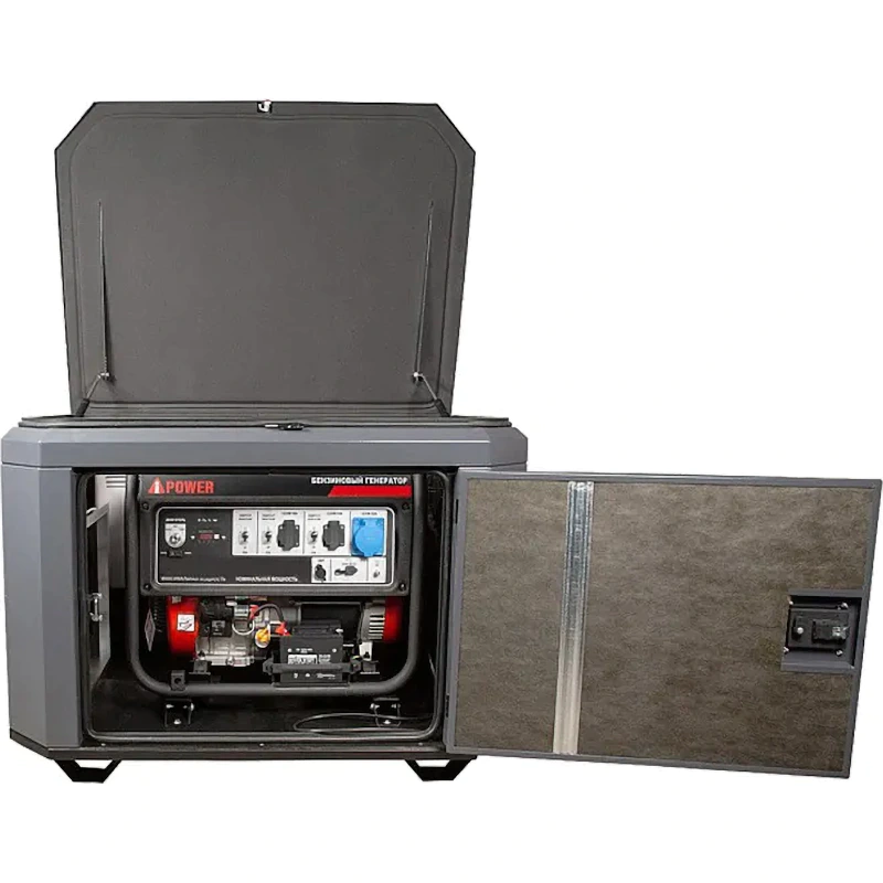 A-iPower A6000EAX бензиновый генератор в кожухе 1200 RAL 7024 УТ-11183710