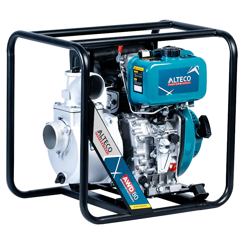 ALTECO AWD80 Professional мотопомпа дизельная 44236