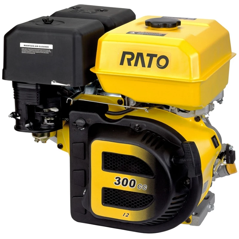 RATO R300 (V-тип) двигатель бензиновый (вал D=22,16 мм; L=105,5 мм) R300-V-R