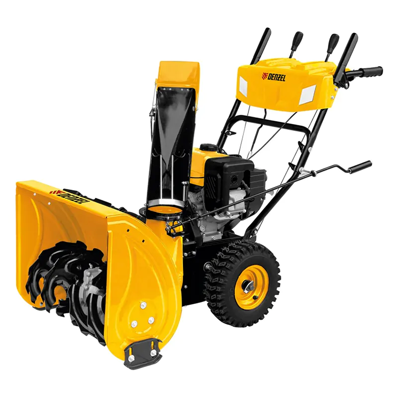 DENZEL SBM 610S PRO снегоуборщик бензиновый 7 л.с, ковш 61 см, выброс 15 м, 6 вперед/2 назад 97654