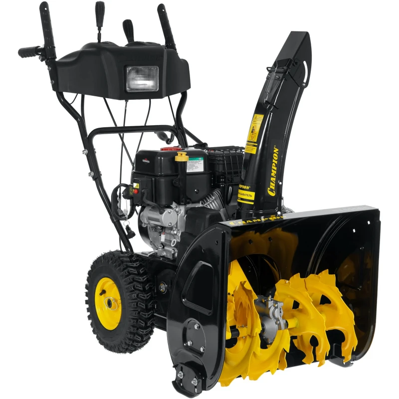 CHAMPION ST656BS снегоуборщик бензиновый 6.5 л.с, ковш 56 см, выброс 14 м, 6 вперед/2 назад