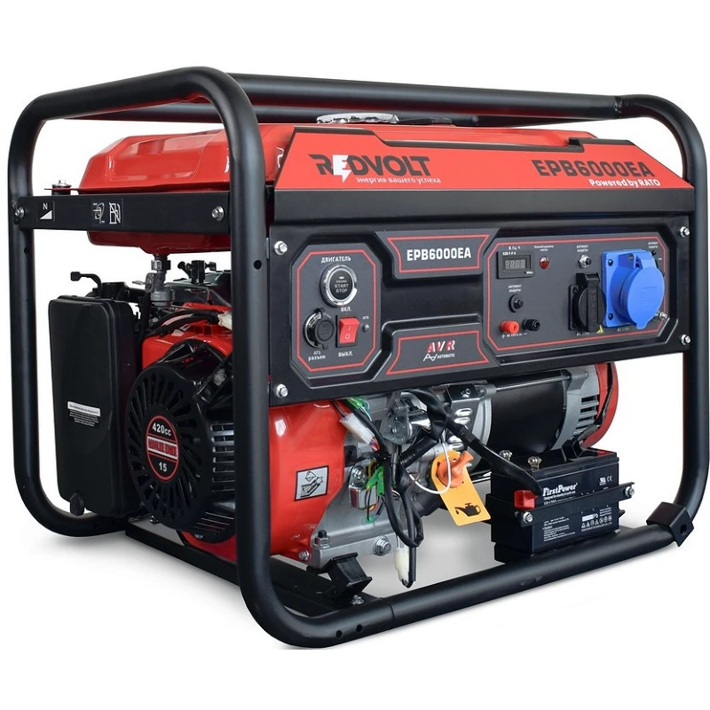 REDVOLT EPB6000EA бензогенератор