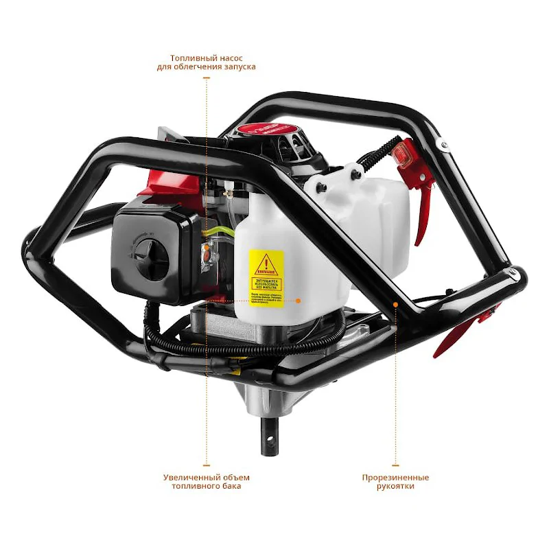 Бензиновый мотобур ЗУБР МБ2-300 Н