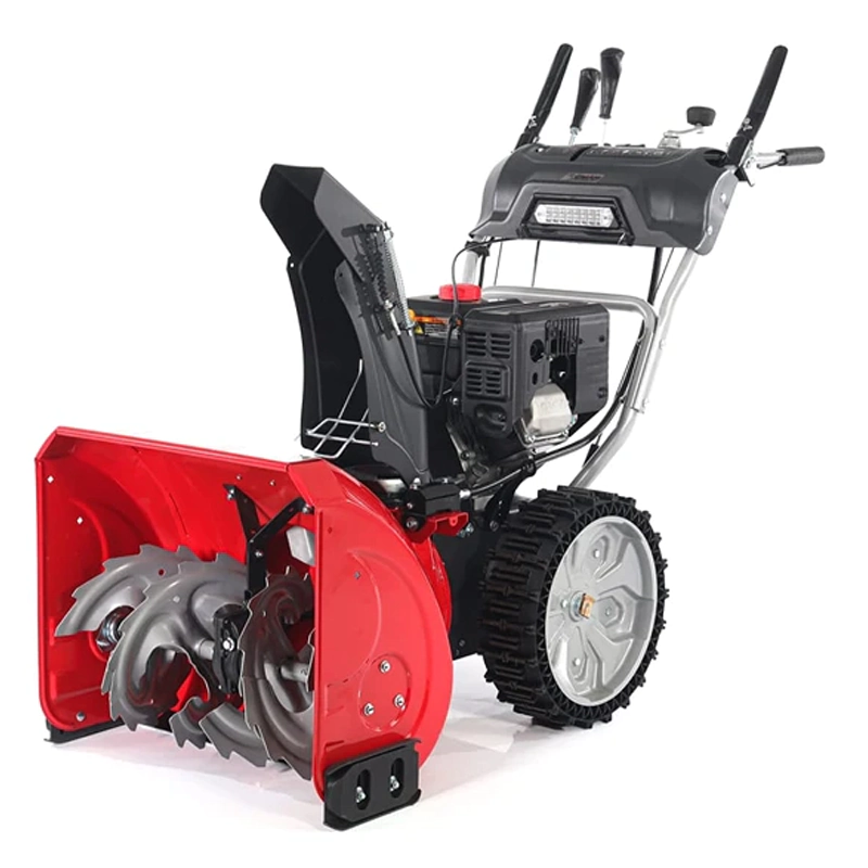 ZimAni ST24DLE снегоуборщик бензиновый 8 л.с, ковш 62 см, выброс 10 м, 6 вперед/2 назад