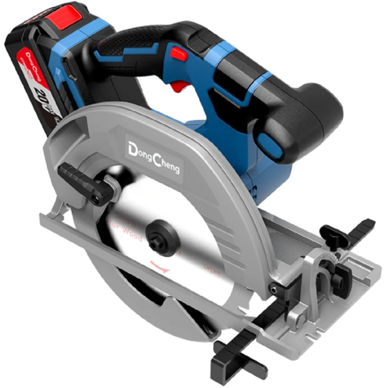 DongCheng DCMY02-185(TYPE DM) аккумуляторная циркулярная пила (2 x 4 Ач, ЗУ)