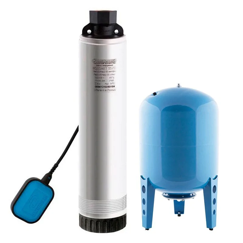 Джилекс Водомет ПРОФ 55/50 А набор «запасливый дачник» Гидроаккумулятор 200В 2050, 7201