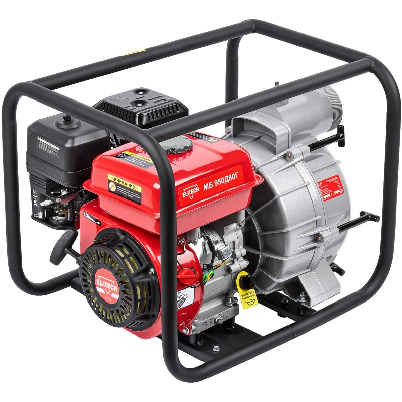 ELITECH МБ 950 Д 80 Г мотопомпа бензиновая 205520