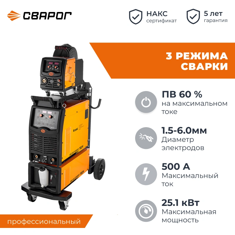 Сварог TECH MIG 500 P N36801 инверторный полуавтомат 00000099244