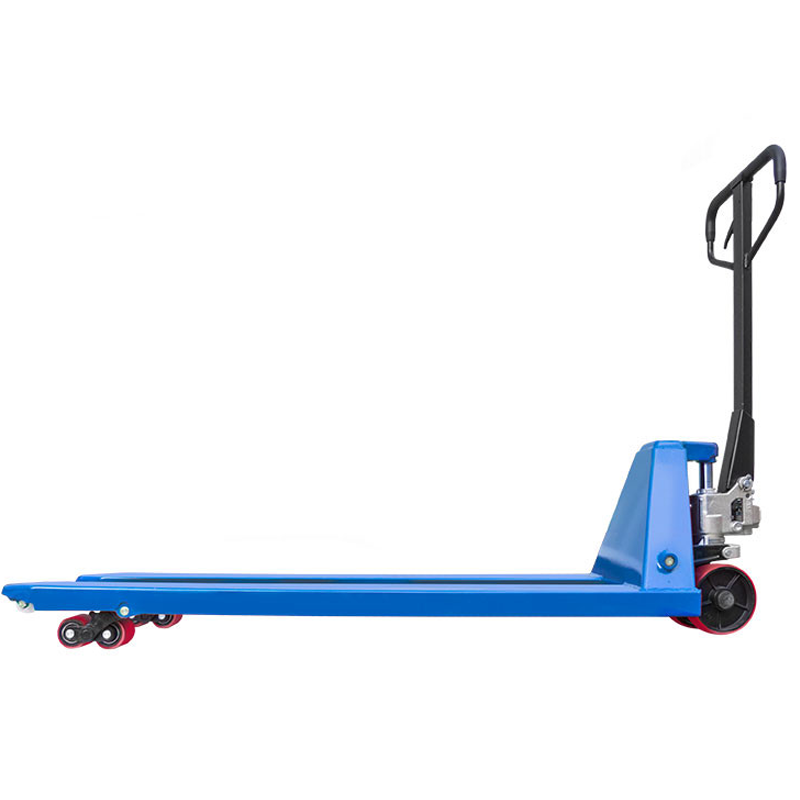 PROLIFT AC25 гидравлическая тележка (рохля) 2000x550мм, полиуретановые колеса AC 25-2000x550-P/P-Y-1