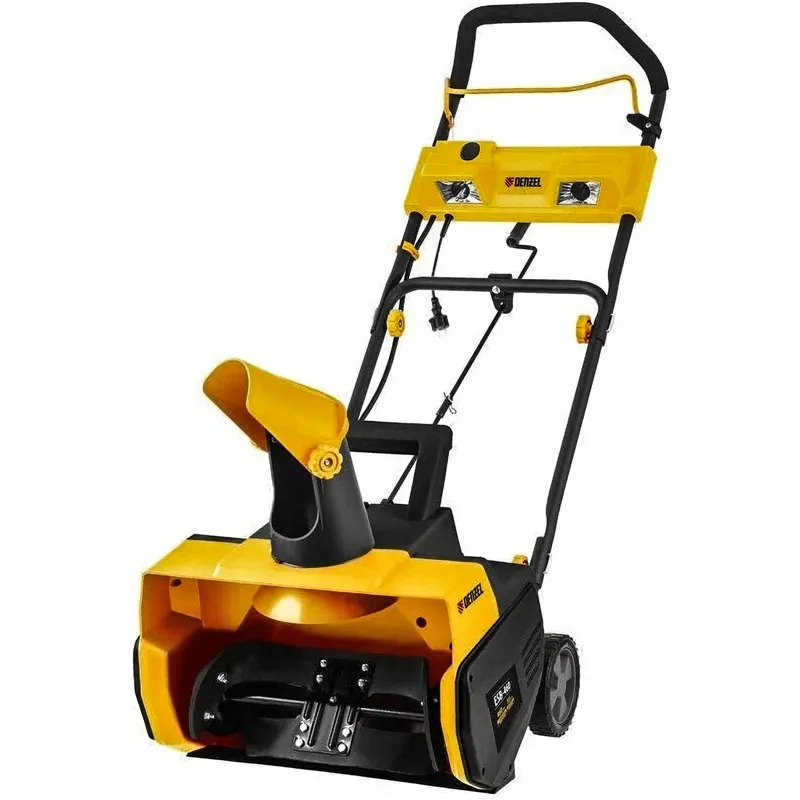 DENZEL ESB-460 электрический снегоуборщик 2000Вт, ковш 46 см, выброс 9 м