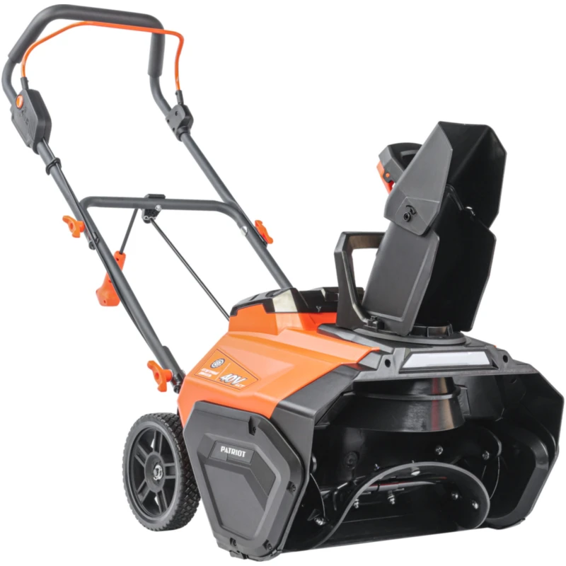 PATRIOT PE 4542 LCT 40V 40В аккумуляторный снегоуборщик (2 x 4 Ач, ЗУ) ковш 50 см, выброс 6 м 426302232