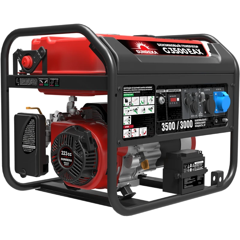 SUNREKA G3500EAX генератор бензиновый 211002