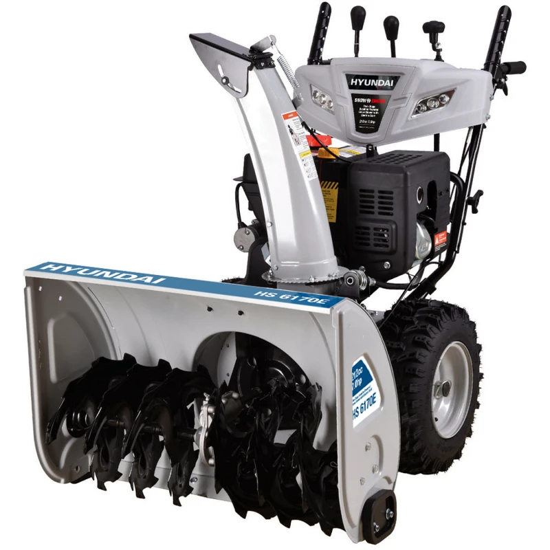 Hyundai HS 6170E бензиновый снегоуборщик 7 л.с, ковш 61 см, выброс 15 м, 6 вперед/2 назад