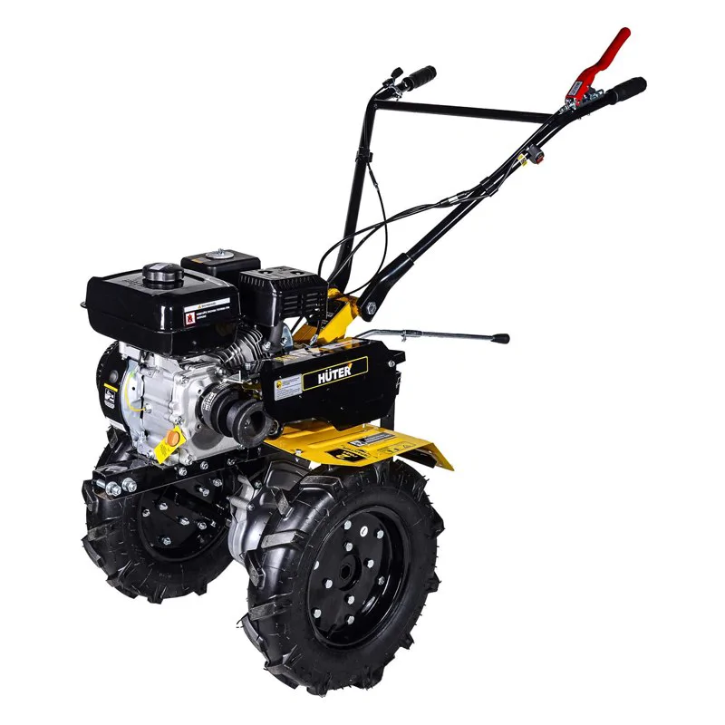 HUTER МК-7000P-10-4х2 мотоблок бензиновый 70/5/44