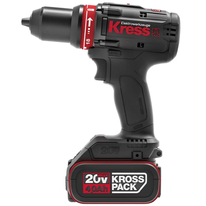Kress KU124 дрель-шуруповерт (2 x 4 Ач, ЗУ)