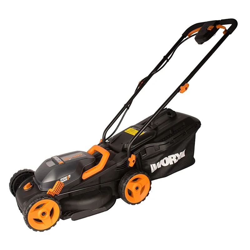 WORX WG779E аккумуляторная газонокосилка (2 x 2.5 Ач, ЗУ)