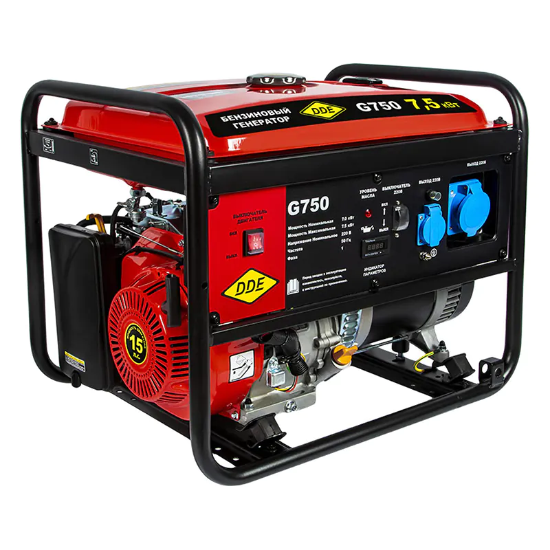DDE G750 бензиновый генератор 917-453