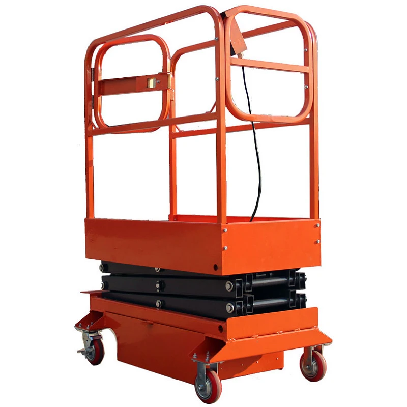 TOR GTJY DC подъёмник ножничный передвижной 240 кг 3,9/5,9 м аккумуляторный 1009040