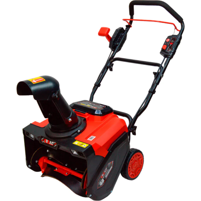 BRAIT BBS6048W 58В аккумуляторный снегоуборщик ковш 48 см, выброс 6 м 05.04.001.075