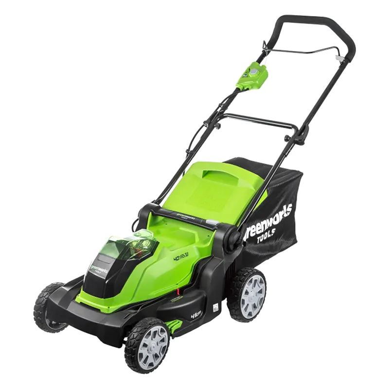 Аккумуляторная газонокосилка Greenworks G40LM41K3 (1 x 3 Ач, ЗУ) 2504707UE