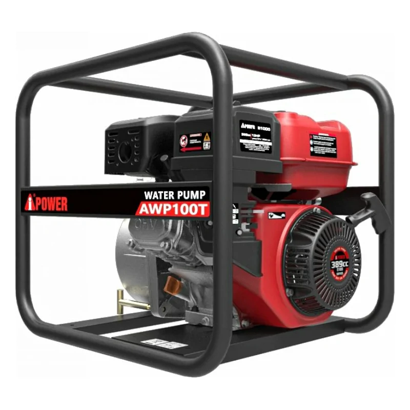 A-iPower AWP100T для грязной воды мотопомпа бензиновая 30241