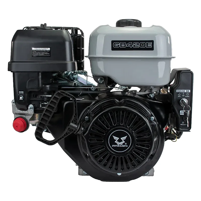 Zongshen GB 420E-7 бензиновый двигатель 1T90QW423