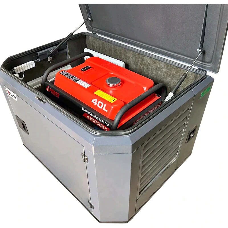 Бензиновый генератор A-iPower A9000EAX в кожухе Geon Premium 1200W RAL 7024