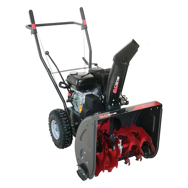 EVOline SBG 560 бензиновый снегоуборщик 6.5 л.с, ковш 56 см, выброс 10 м, 5 вперед/2 назад