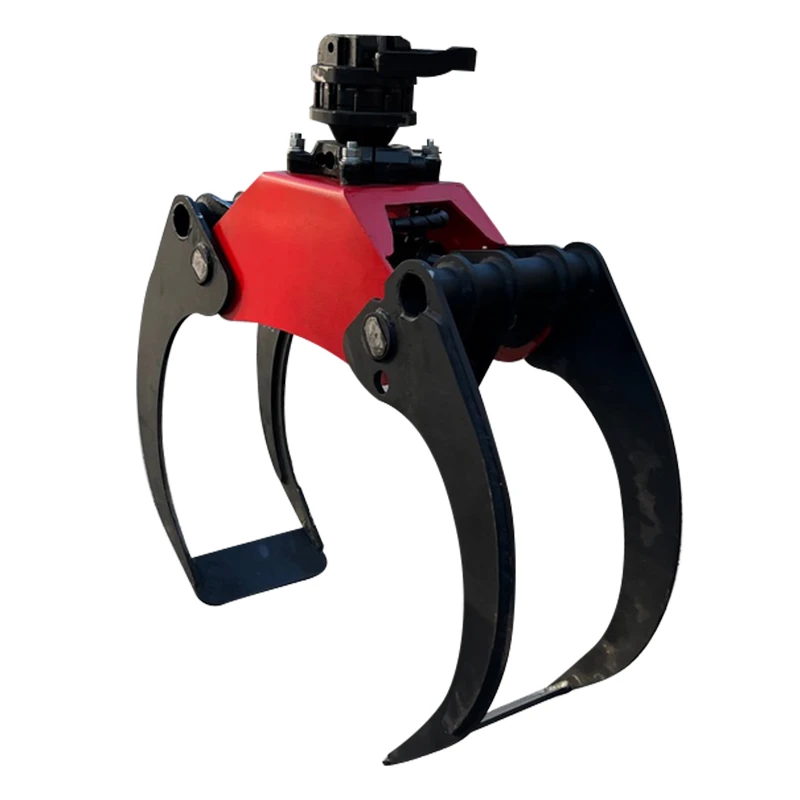 RED захват для бревен с ротатором для погрузчика