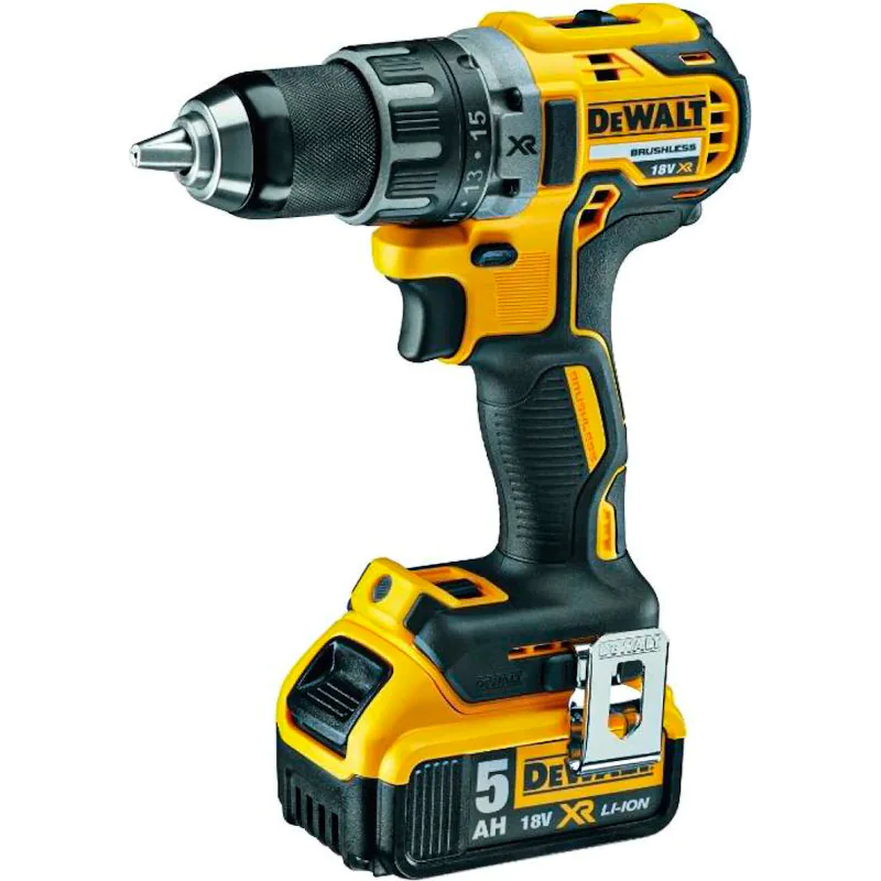 DeWalt DCD791P3A-QW аккумуляторная дрель - шуруповёрт (3 x 5 Ач, ЗУ)