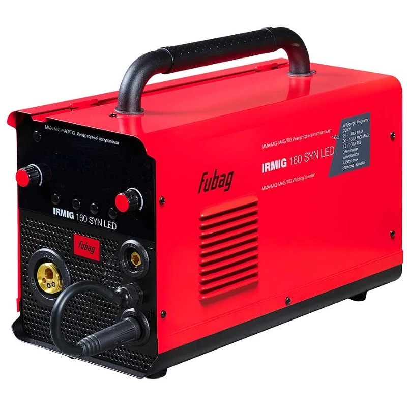 FUBAG IRMIG 160 SYN LED сварочный полуавтомат инверторный с горелкой 150А 646402