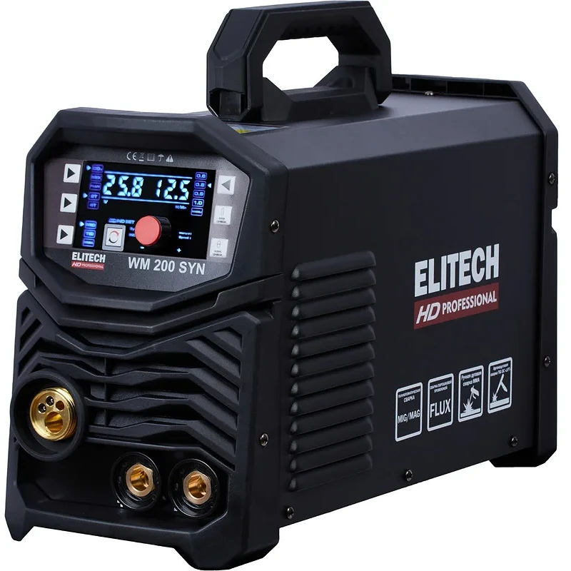 ELITECH HD WM 200 SYN сварочный инвертор mig/mag 204471