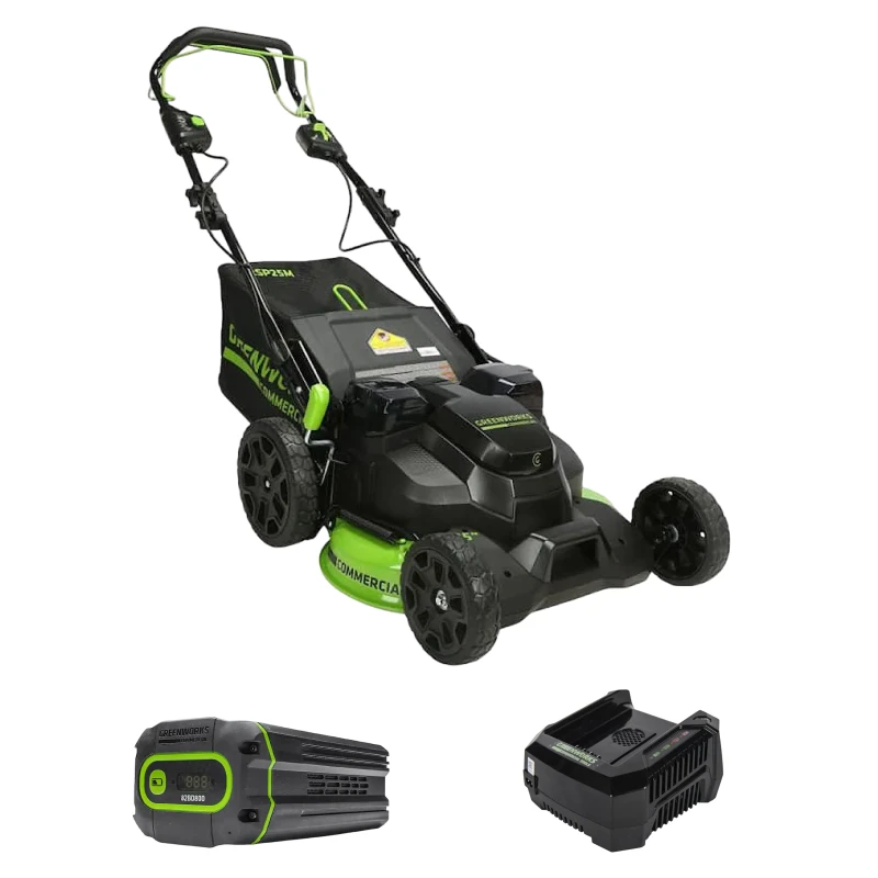 Аккумуляторная газонокосилка Greenworks GC82LM61SK8 (1 x 8 Ач, ЗУ) 2515607U8