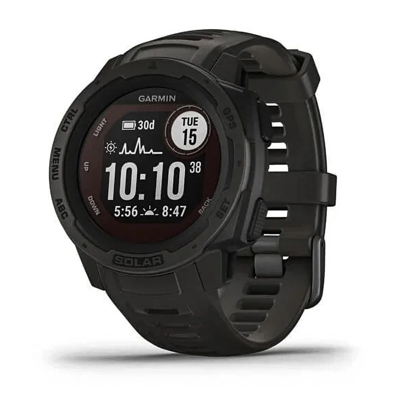 Спортивные часы GARMIN Instinct Solar Graphite, 010-02293-00