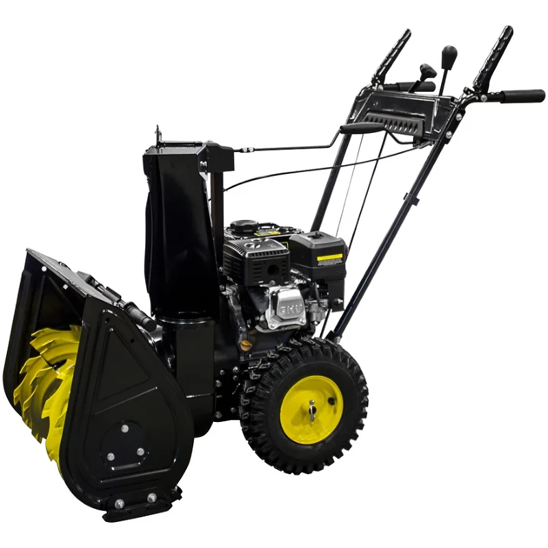 CHAMPION ST655 снегоуборщик бензиновый 6.5 л.с, ковш 56 см, выброс 15 м, 6 вперед/2 назад