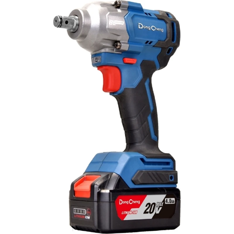 DongCheng DCPB488(TYPE EM) аккумуляторный ударный гайковерт (2 x 4 Ач, ЗУ)