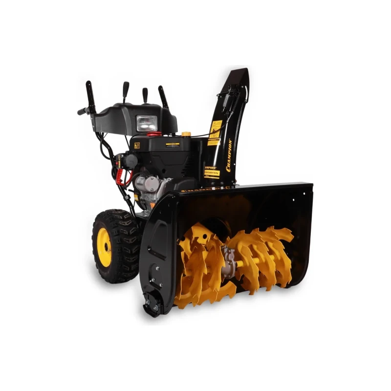 CHAMPION ST1171E снегоуборщик бензиновый 12 л.с, ковш 70 см, выброс 12 м, 6 вперед/2 назад