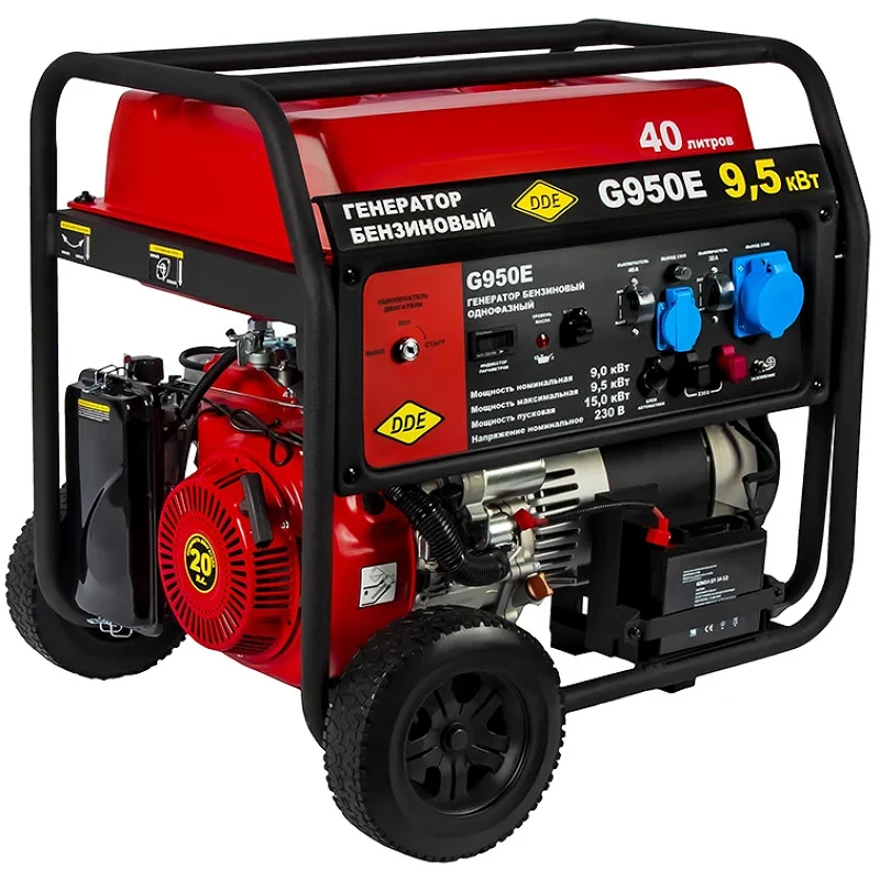DDE G950E генератор бензиновый 921-374