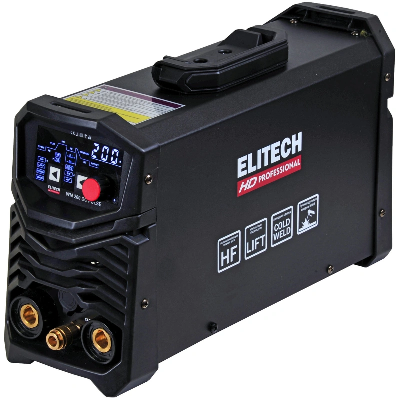 ELITECH WM 200 DC PULSE сварочный инвертор tig 204475
