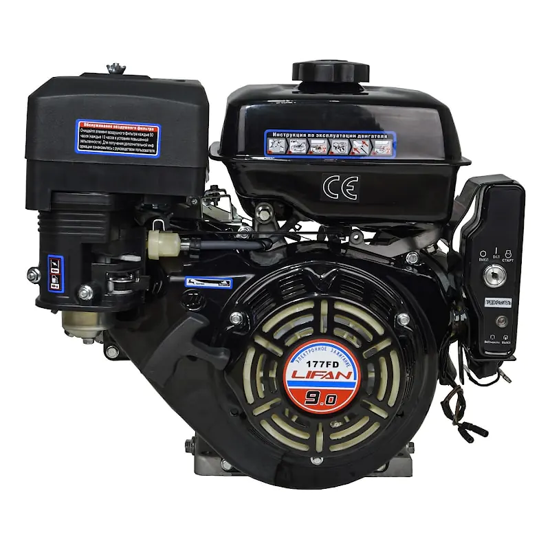 Lifan 177FD D25 двигатель бензиновый (for r) 00-00002911