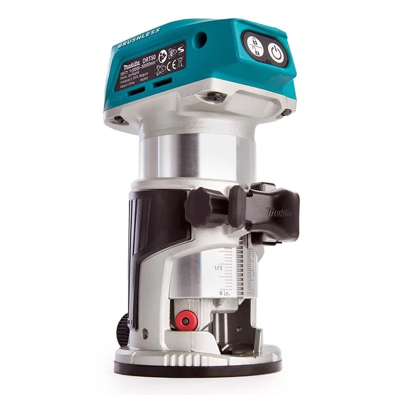 Makita DRT50ZJX2 аккумуляторный кромочный фрезер (без АКБ и ЗУ)