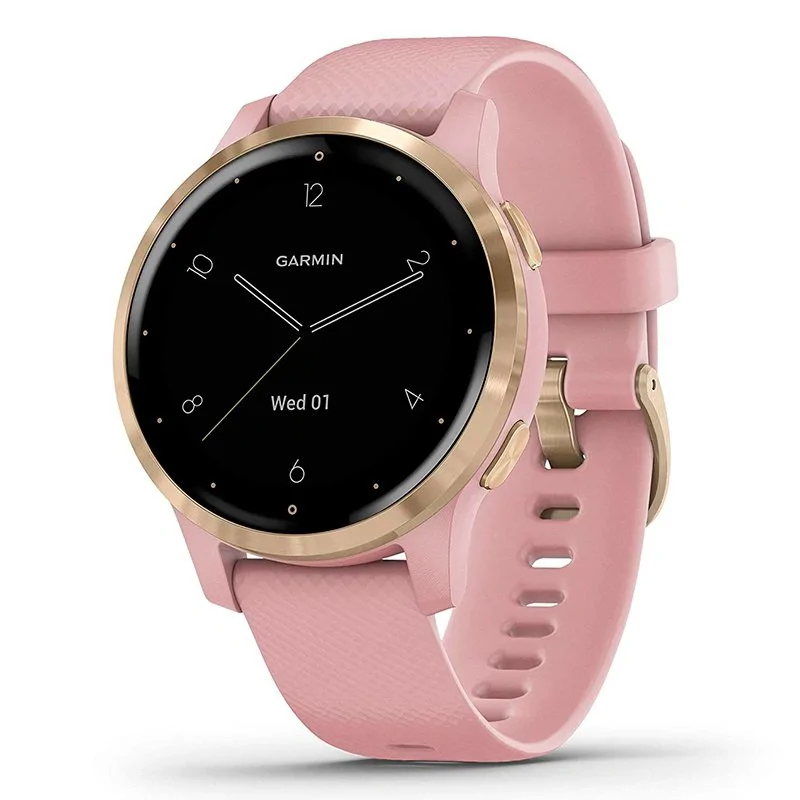 Часы для фитнеса Garmin vivoactive 4s, розовые, 010-02172-33