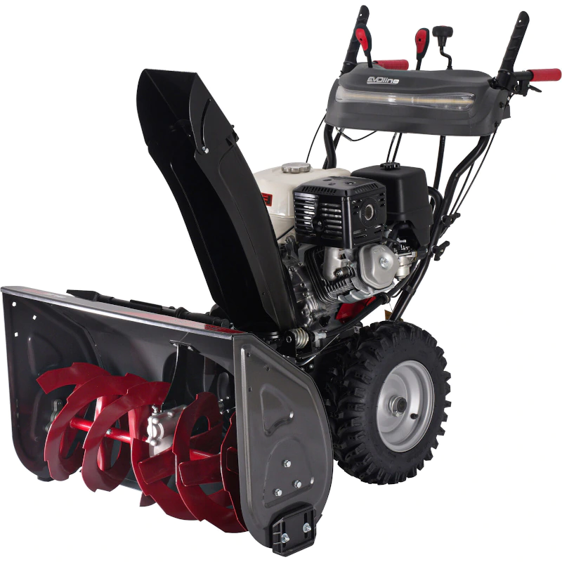 EVOline SBG 760 HE бензиновый снегоуборщик 11.7 л.с, ковш 76 см, выброс 15 м, 6 вперед/2 назад