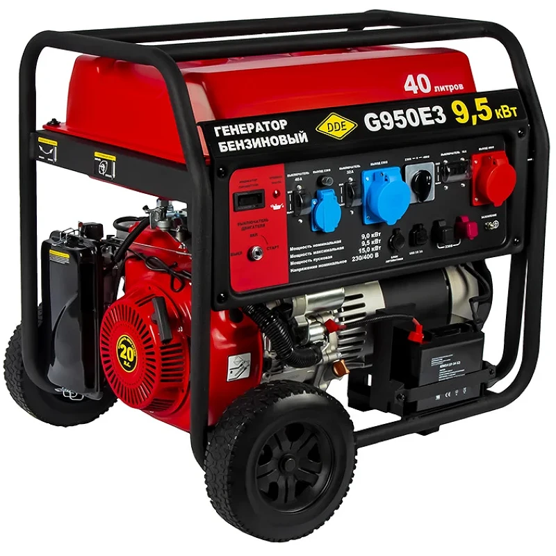 DDE G950E3 генератор бензиновый 921-381