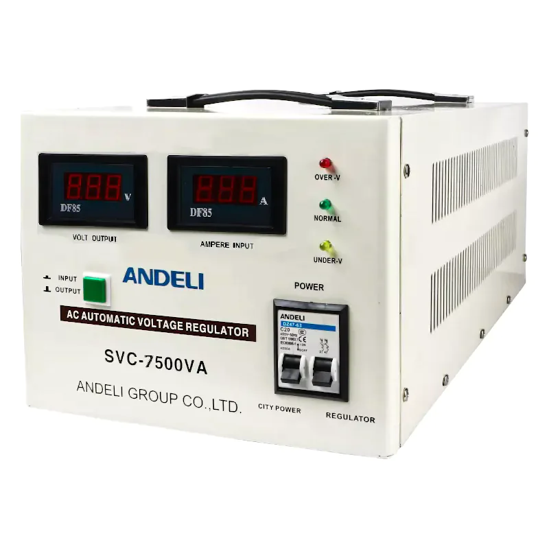 Andeli SVC-7500VA стабилизатор напряжения 150-250 В ADL23-008