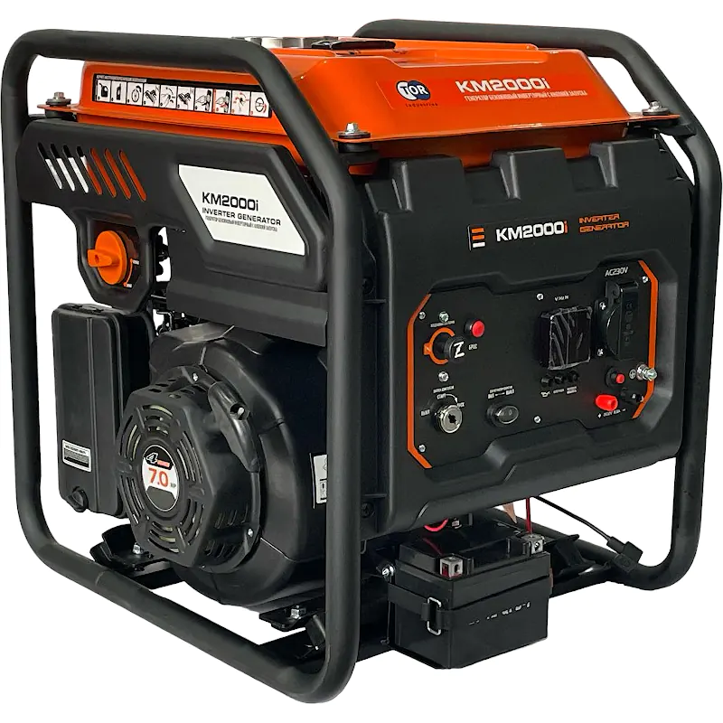 TOR KM2000i генератор бензиновый инверторный с кнопкой запуска 1025973
