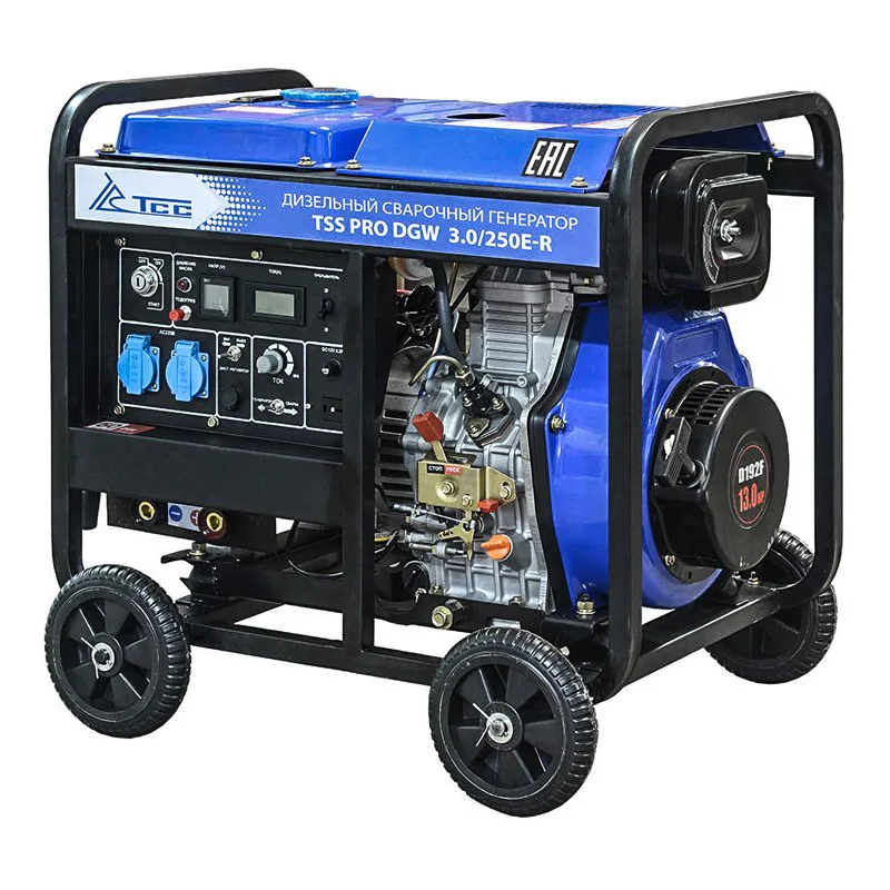 ТСС PRO DGW 3.0/250E-R дизельный сварочный генератор 022833