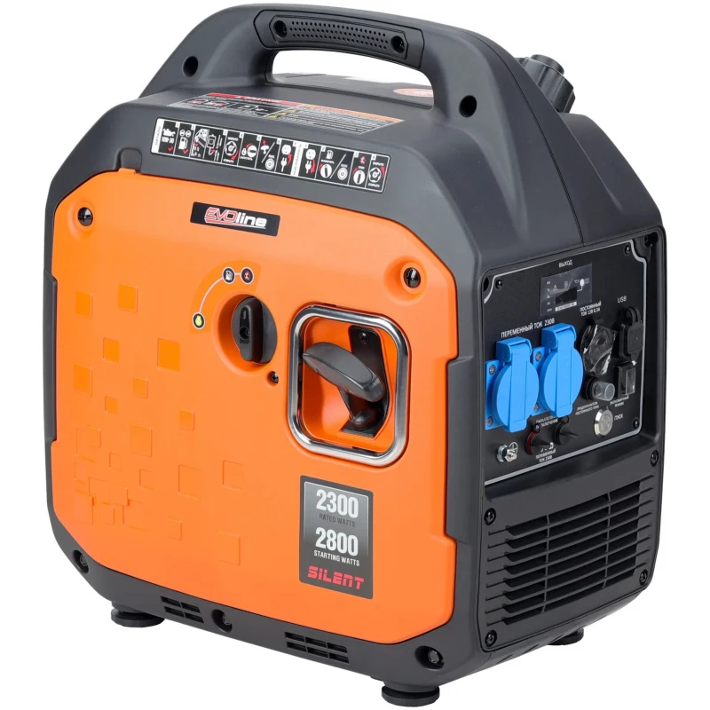 EVOline BQH 2800 E генератор бензиновый инверторный (Zongshen) 1T90DFQ29EVO