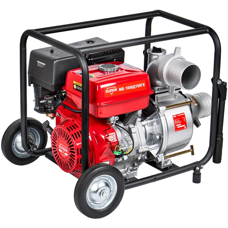 ELITECH МБ 1000 Д 100 ГК мотопомпа бензиновая 205526